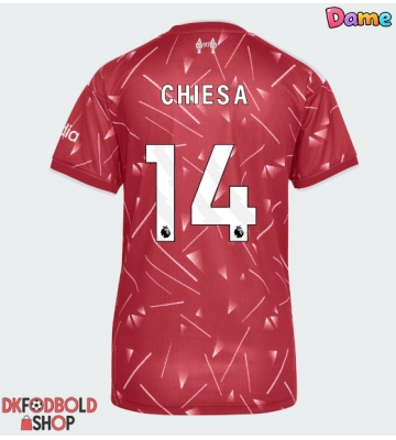 Liverpool Federico Chiesa #14 Hjemmebanetrøje Dame 2026-27 Kort ærmer Liverpool Federico Chiesa #14 Hjemmebanetrøje Dame 2026-27 Kort ærmer